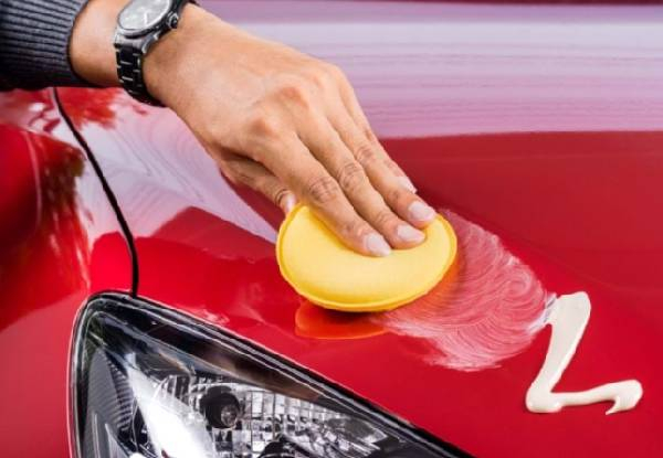 Exterior Car Polish - Option for Panel Paint, Tint, or Steering Wheel Cover