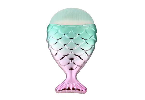 11-Piece Mermaid Makeup Brush Set