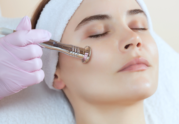 Diamond Microdermabrasion Facial For One - Option for LED Light & Customised Vitamin Mask, Enzyme Spot Peel & LED Light or Back Shine Microdermabrasion - Option for Two Sessions