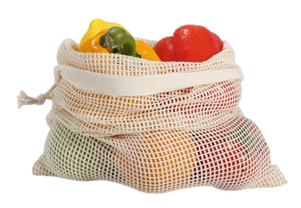 Cotton Mesh Grocery Bags - Two Options Available