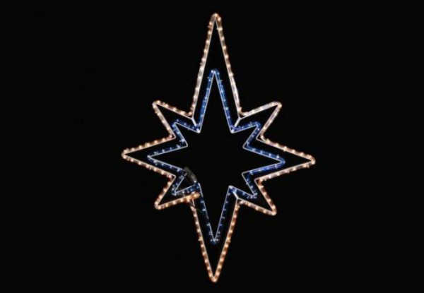 Flashing Star Christmas Outdoor Light