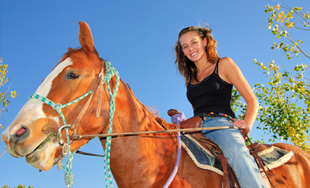 $45 for a 90-Minute Horse Trek (value up to $90)