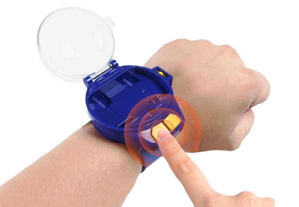 2.4GHz Mini Wearable Watch RC Car Toy - Available in Three Colours & Option for Two-Pack