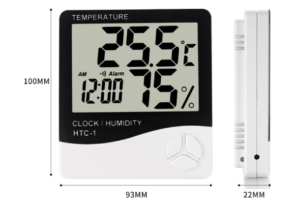 Digital Hygrometer Indoor Thermometer