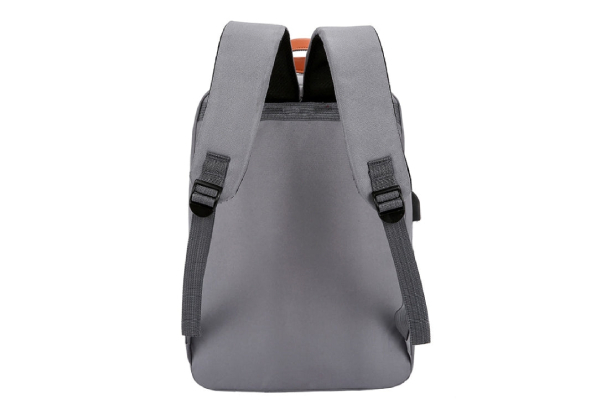 Three-in-One Travel Backpack with USB Port