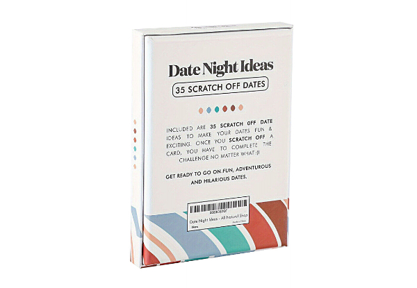 Date Night Ideas Scratch Card Set - Option for Two Sets