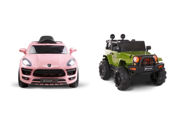 Ride On Car Range - Two Styles Available