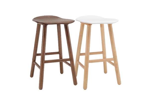 $99 for a Scandinavian Bar Stool Available in Two Colours (value $199)