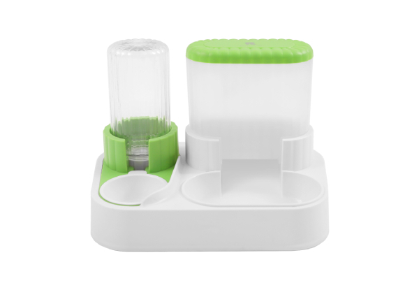 Two-in-One Automatic Gravity Pet Feeder - Two Colours Available