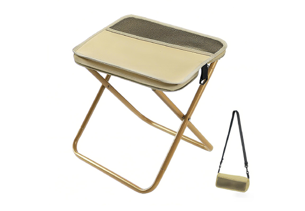 Foldable Backpack Stool with Carry Bag - Available in Three Colours & Two Sizes