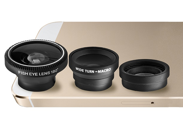$9 for a Three-Piece Smartphone Camera Lens Kit or $16 for Two Kits