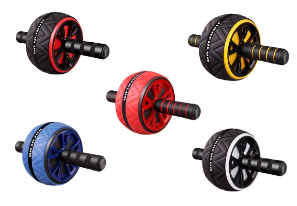 Ab Wheel Waist-Toning Fitness Equipment - Available in Five Colours