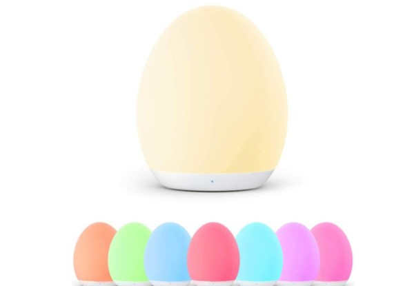 Rechargeable Colour Changing Egg Night Light for Kids