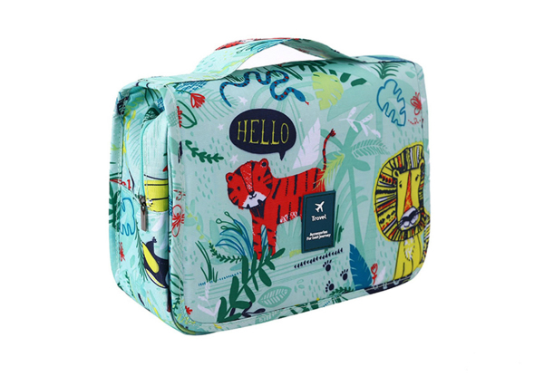 Hanging Travel Toiletry Bag - Two Colours Available with Free Delivery