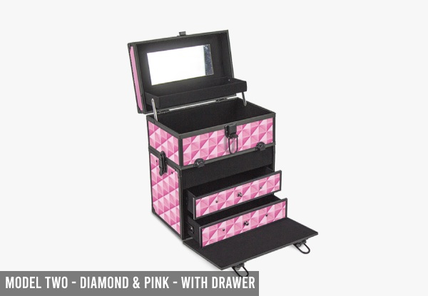 Portable Makeup Case Range - Three Options Available