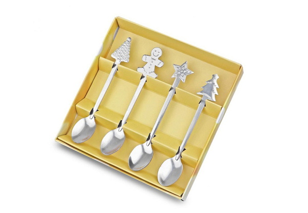 Christmas Tableware Spoon Set - Option for Two Sets