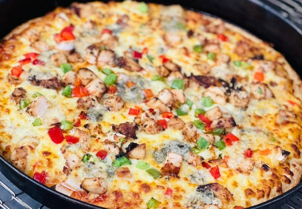Any Two Large Gourmet Pizzas - Option for Any Two Burgers