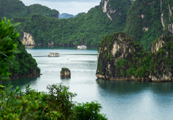 Per-Person, Twin/Triple-Share 14-Day Vietnam & Cambodia Tour incl. Halong Bay Cruise, Accommodation, Domestic Travel, Meals as Indicated & More - Option for Solo Traveller & Three, Four, or Five-Star Accommodation