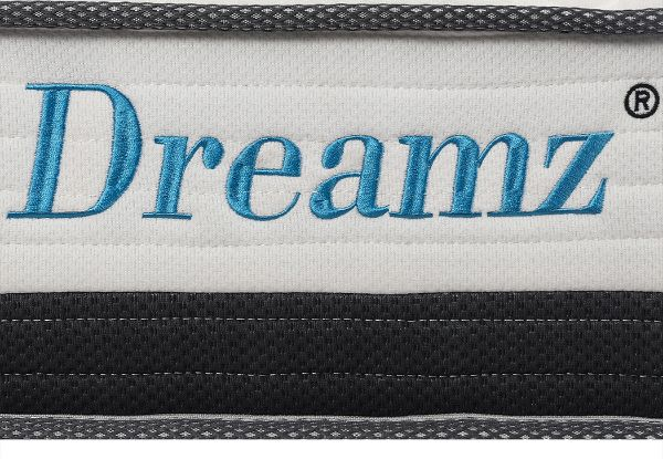 DreamZ 21cm Pocket Spring Single Mattress Foam Bed Top