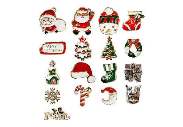 17-Piece Christmas Slipper Charm Clogs - Option for Two-Set