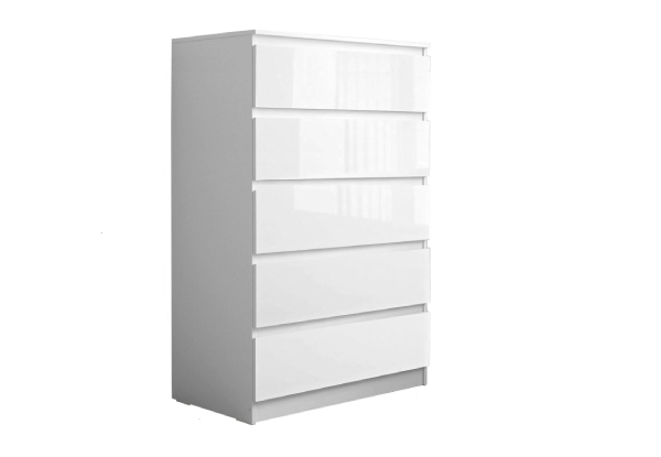 Monaco Five-Drawer Chest - Two Colours Available