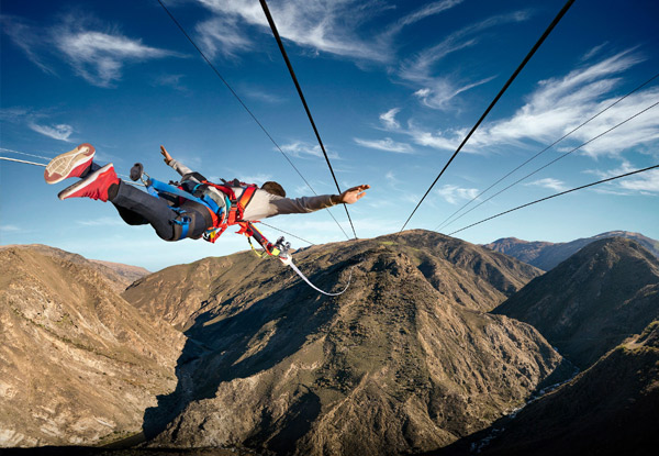 Adrenaline Fuelled Ride On The Nevis Catapult for One Person Queenstown - The Biggest & Most Extreme Catapult In The World!