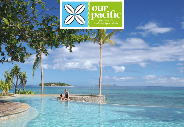 $799pp Twin Share for a Treasure Island Resort Fiji Getaway incl. Four Nights' Accommodation, Daily Full Breakfasts, FJ$400 Food, Beverage & Boutique Credit, Return Transfers & Watersports (value up to $1,399)