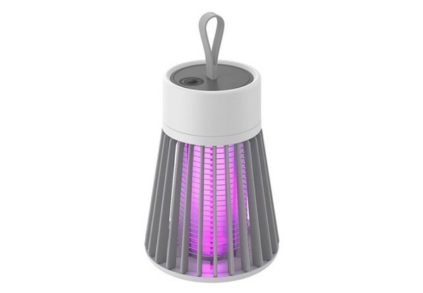 USB Portable Mosquito Lamp - Available in Two Colours & Option for Two-Pack