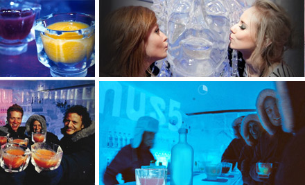 $15 for 1 Entry & 1 Cocktail at the Ice Lounge Bar (value $30)