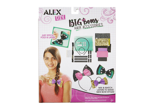 Alex DIY Big Bows Hair Accessories Kit
