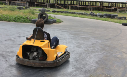 $20 for Two 15-Minute Go-Kart Sessions on the Outdoor Track (value up to $40)