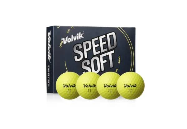 12-Pack Volvik Speed Soft Ball - Available in Five Colours