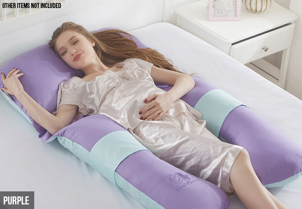 Full-Body Maternity Pillow - Three Colours Available