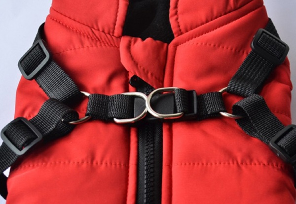 Winter Padded Coat for Dogs - Available in Six Colours & Six Sizes