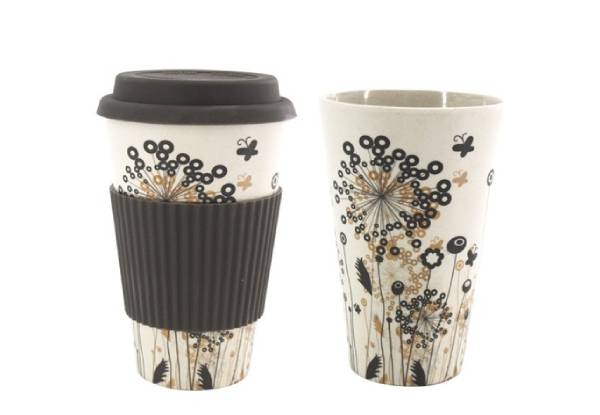 Bamboo Travel Mug - Six Colours Available with Free Delivery