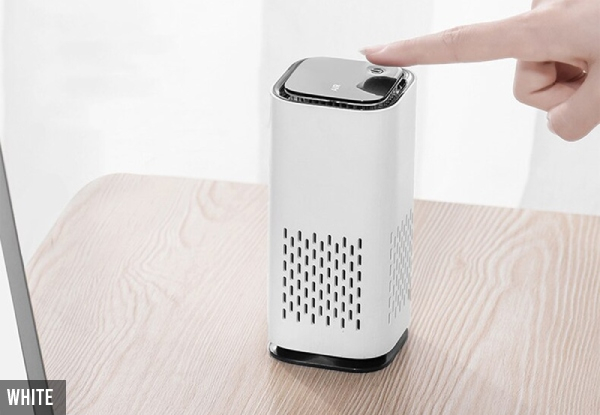 Mini Air Purifier & Night Light - Two Colours Available