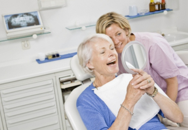 Upper or Lower Dentures incl. All Follow-Up Appointments - Option for Upper & Lower Dentures
