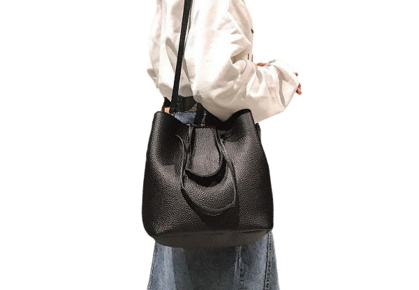 Shoulder Tote Bag Set - Available in Five Colours & Option for Two-Pack