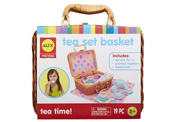 Alex Tea Party Basket with Free Delivery