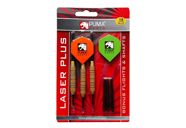 Puma Laser Steel Dart Set