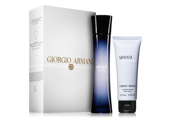 Giorgio Armani Code for Women Two-Piece Gift Set incl. 75ml Eau de Parfum & Body Lotion