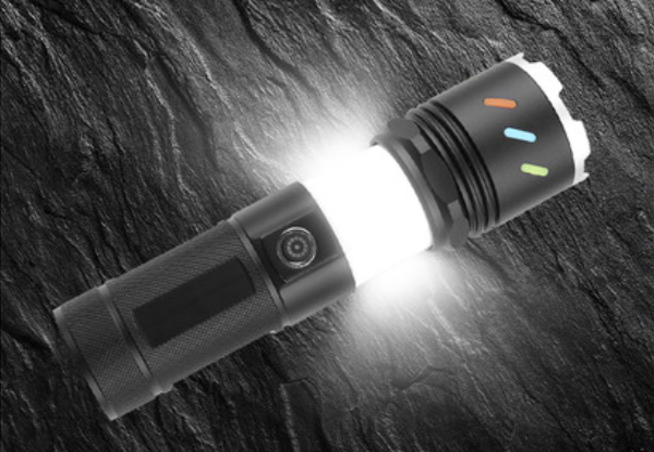 Rechargeable High Power 30W LED Camping Flashlight