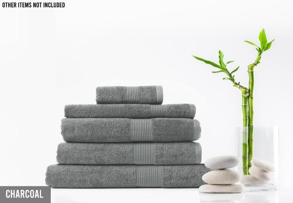 Royal Comfort Cotton Bamboo Towel Range - 12 Options Available