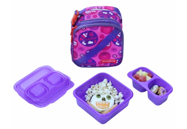 Goodbyn Lunch Box Bundle with Expandable Lunch Bag - Four Colours Available - Elsewhere Pricing $55.90