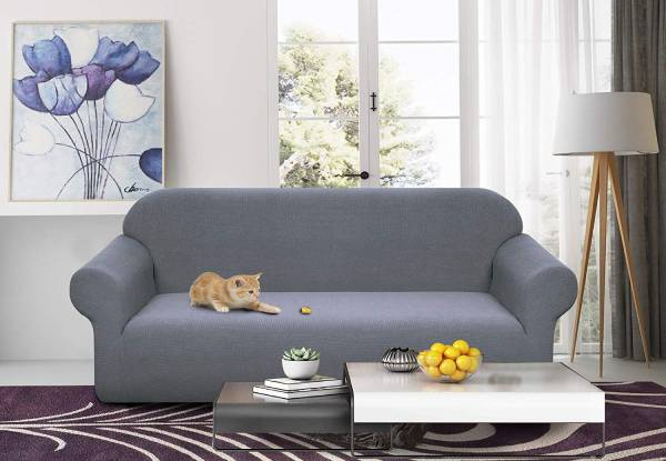 Washable Grey Sofa Cover Range - Two Sizes Available