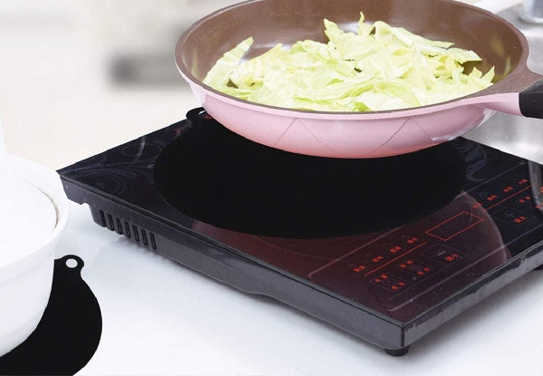 Two-Pack Non-Slip Reusable Induction Cooktop Pot Mat - Three Options Available
