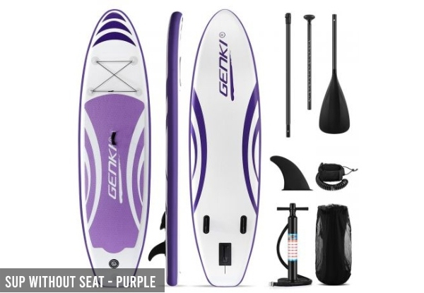 SUP Paddle Board Range - Two Styles & Two Colours Available