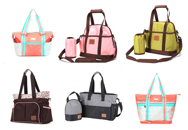 Nappy Bag Range - Eight Styles Available