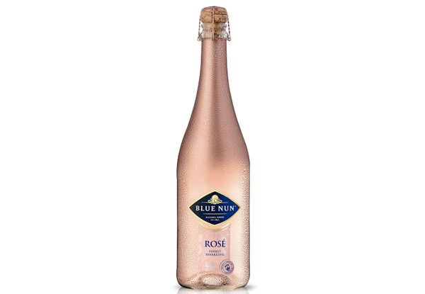 Six Bottles of Blue Nun Sparkling Rosé