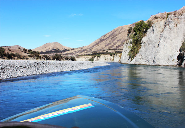 $39 for a Child Ride on the Waiau River Canyons Jet Boat or $55 for an Adult Ride (value up to $125)